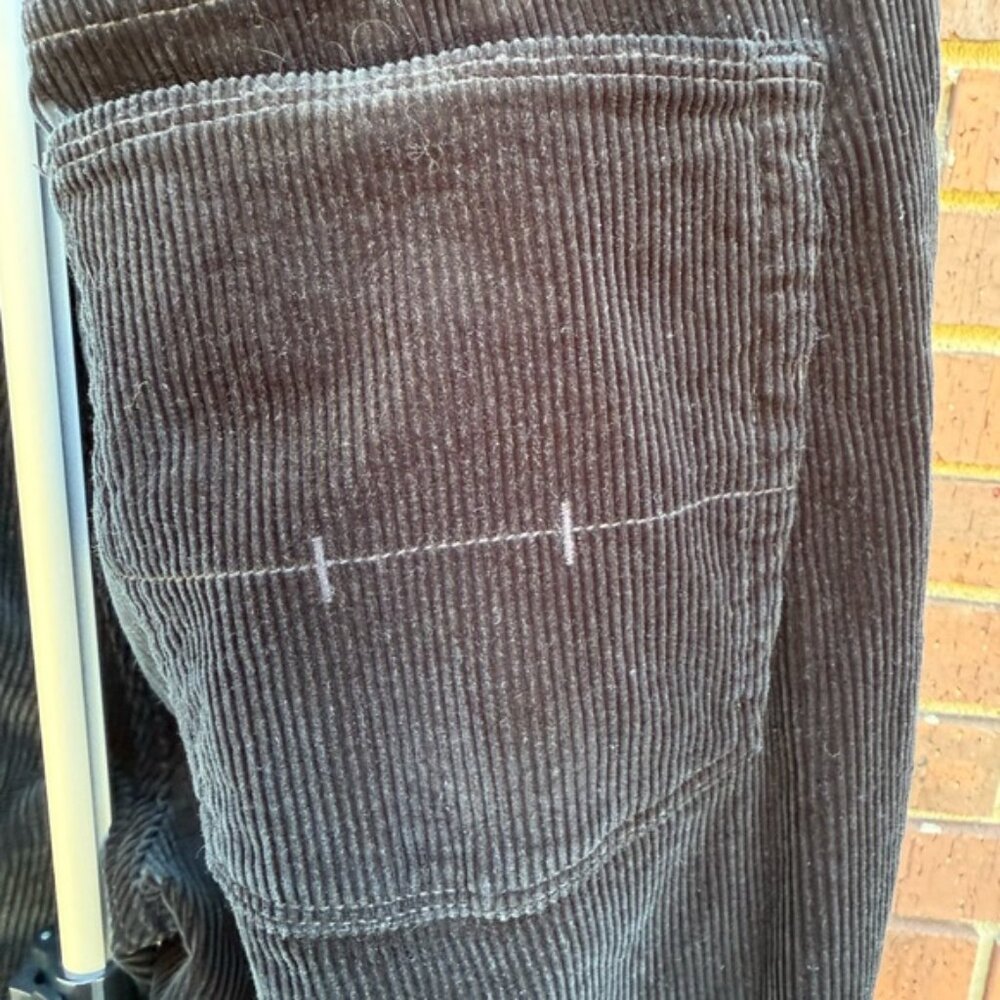 Polo Ralph Lauren Black Corduroy Pants Mens Size 34x32 Classic Straight EUC - Picture 7 of 13